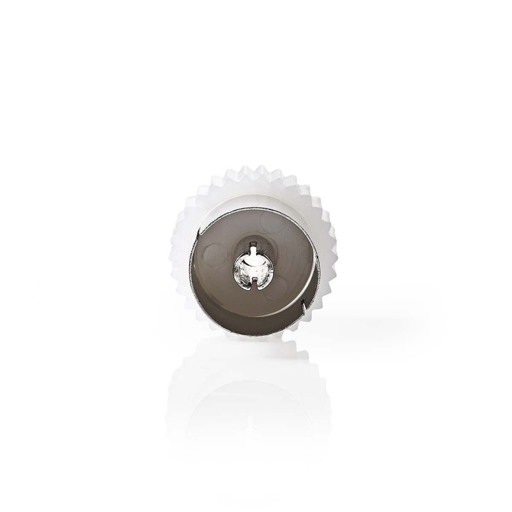 Nedis CSGP40941WT Coaxadapter Iec (coax) Female - Iec (coax) Female Wit