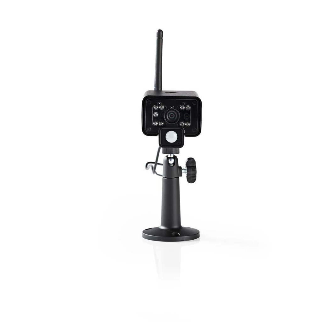 Nedis CSWL1C20CBK Digitale 2.4 Ghz Draadloze Camera Ondersteunt Cswl120cbk & Cswl140cbk Observatieset