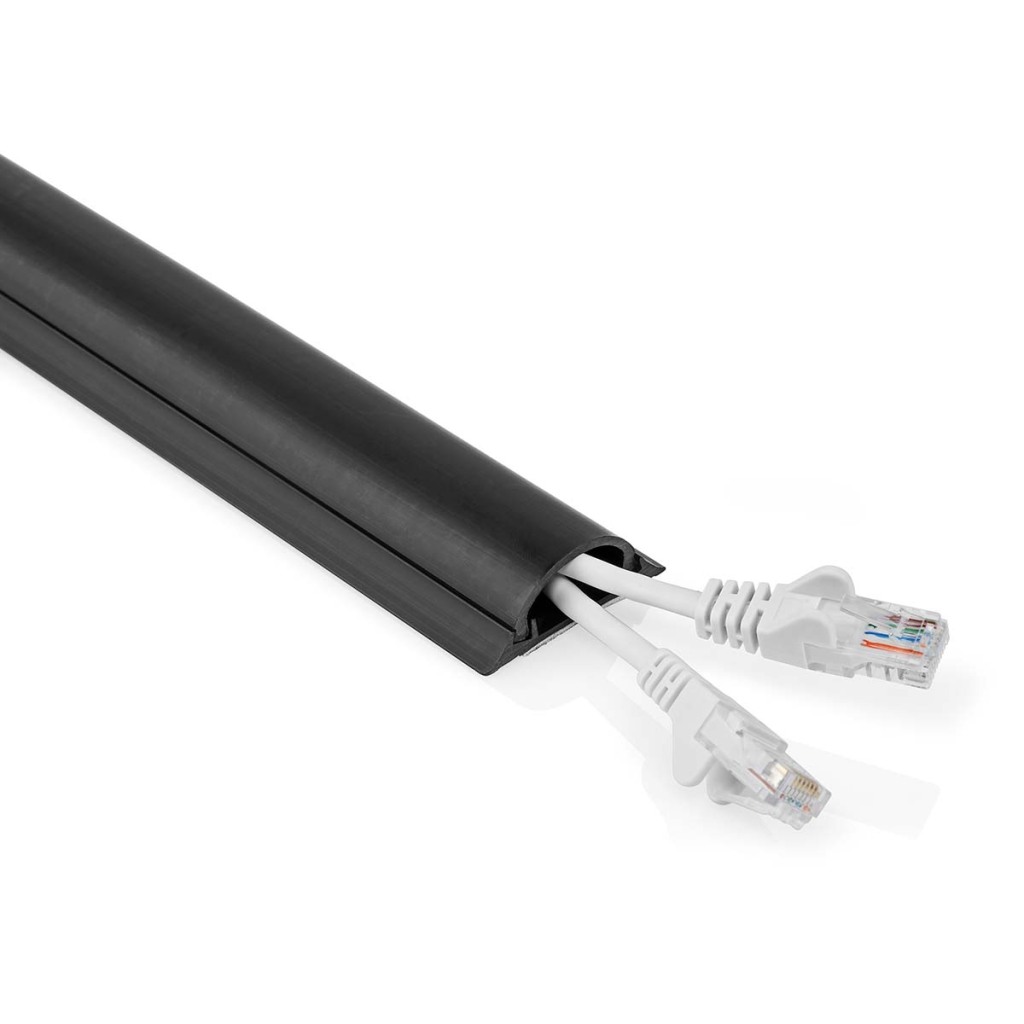 Nedis CMDT4516BK1500 Kabelmanagement Buis 1500 Mm 1 Stuks Maximale Kabeldikte: 16 Mm Pvc Zwart afbeelding