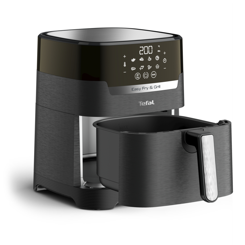 Tefal EY5058 Easy Fry and Grill Precision Heteluchtfriteuse 4.2L 1400W Zwart afbeelding