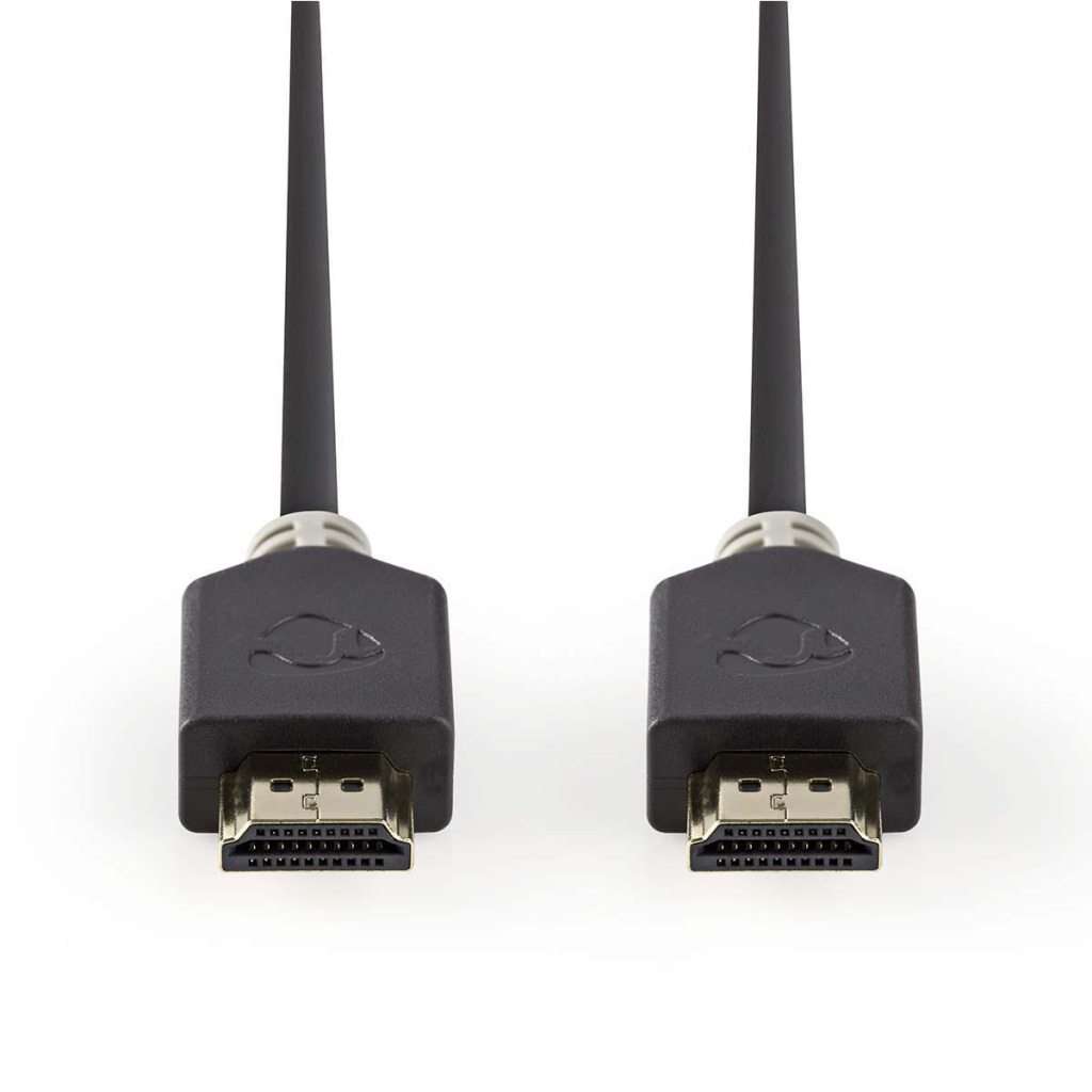 Nedis CVBW34000AT20 High Speed Hdmi-kabel Met Ethernet Hdmi-connector - Hdmi-connector 2,0 M Antraciet afbeelding