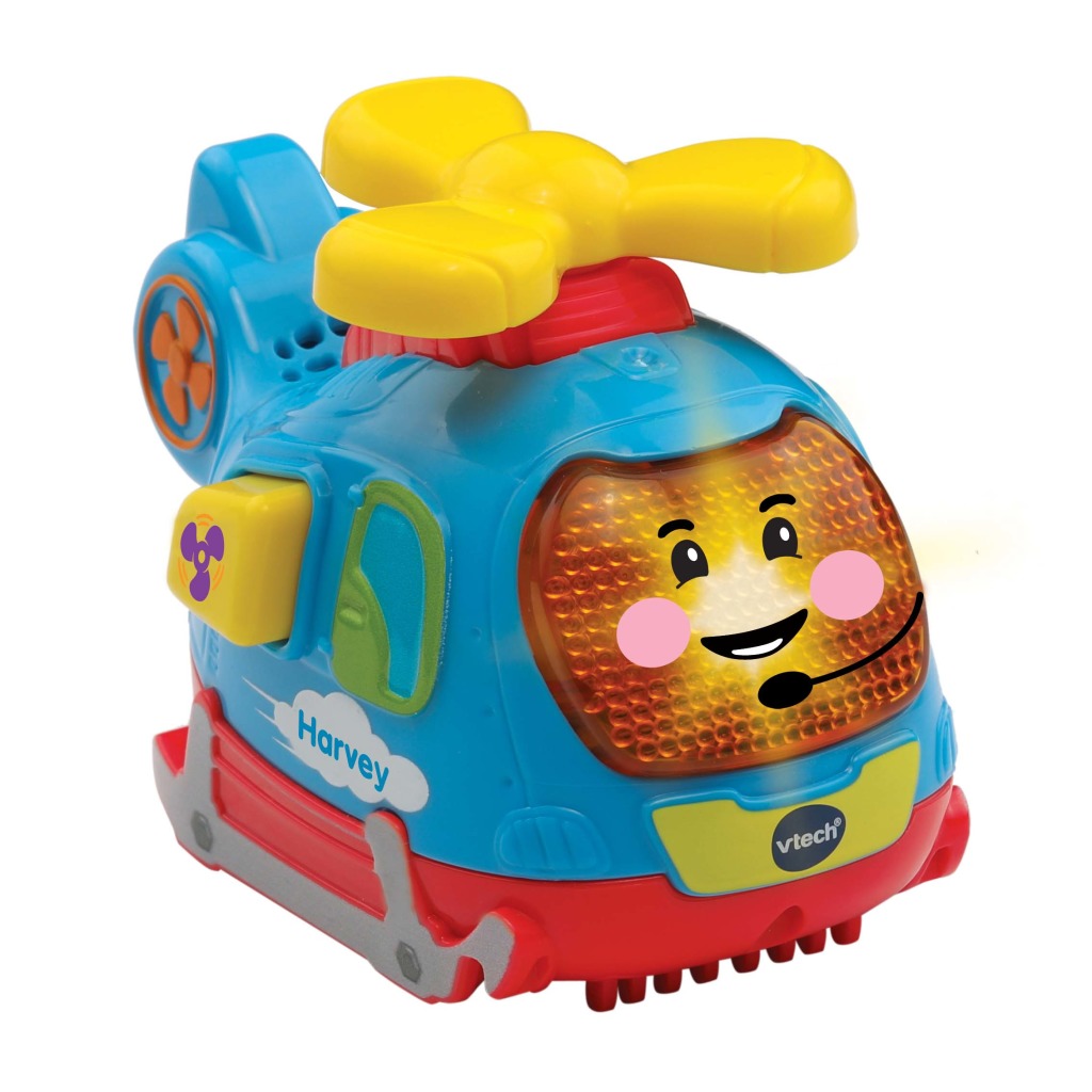 VTech Toet Toet Harvey Helikopter met Licht en Geluid afbeelding