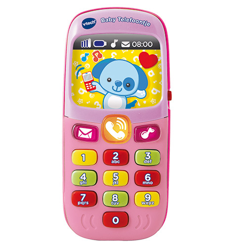 VTech Baby Telefoontje Roze afbeelding