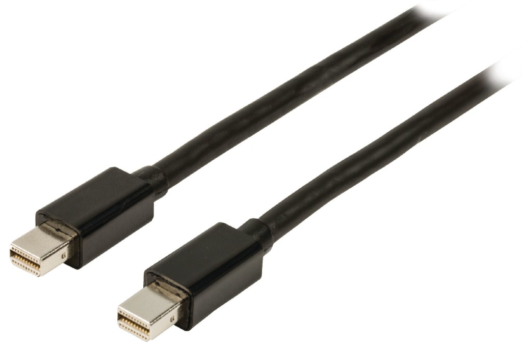Valueline Vlcp37500b30 Mini Displayport Kabel Mini Displayport Male - Mini Displayport Male 3,00 M Zwart