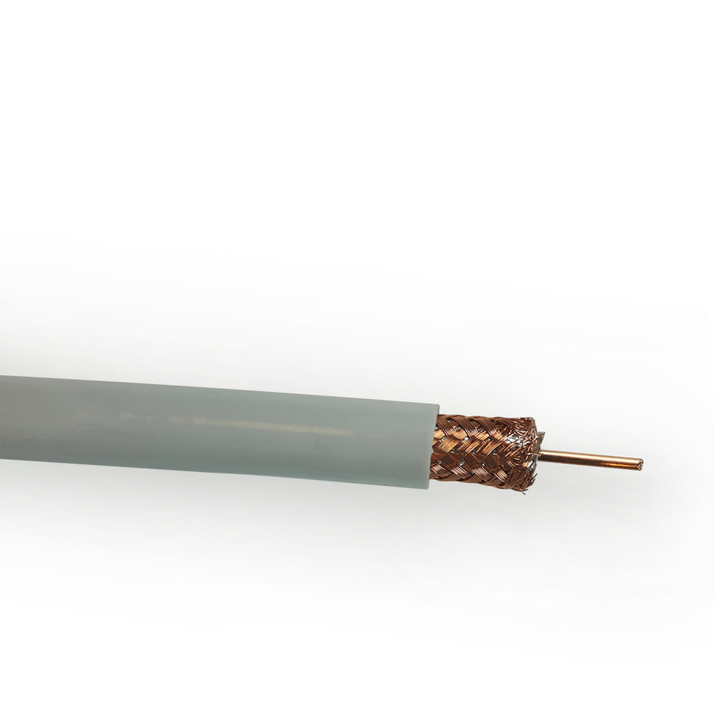 Technetix TN-COAXIH-10M Coaxkabel 10 M Wit afbeelding