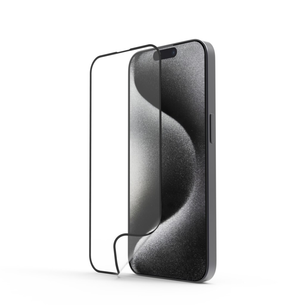 Hama Telefoon-beschermglas Super Hybrid V. Apple IPhone 15 Pro Max Montageh.
