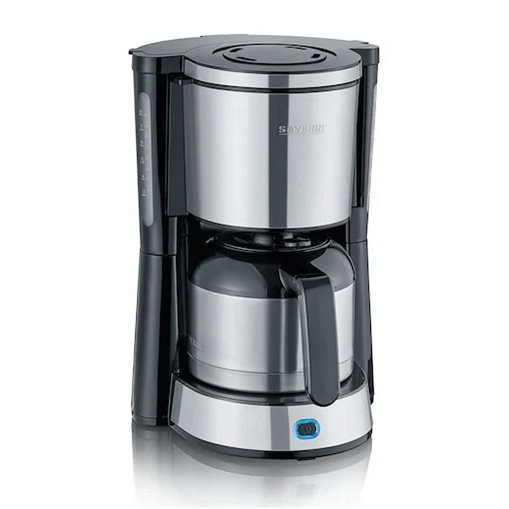 Severin KA4847 Koffiezetapparaat Zwart/RVS afbeelding