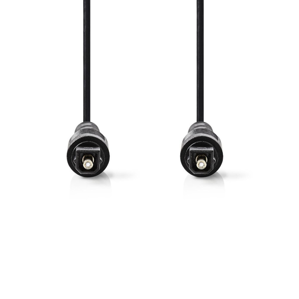 Nedis CAGB25000BK50 Optische Audiokabel Toslink Male - Toslink Male 5,0 M Zwart