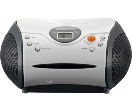 Lenco SCD-24 Boombox Wit afbeelding