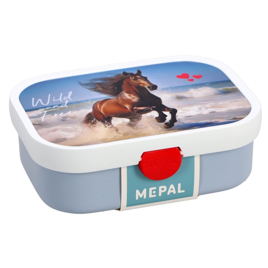 Mepal Lunchbox Campus Wild Horse Wit/Blauw afbeelding