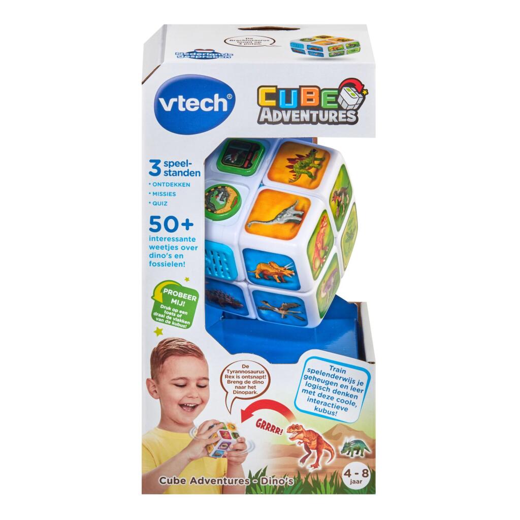 VTech Kleuter Cube Adventures Dino + Licht en Geluid