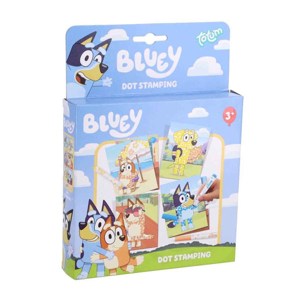 Bluey Dot Stempelen Set