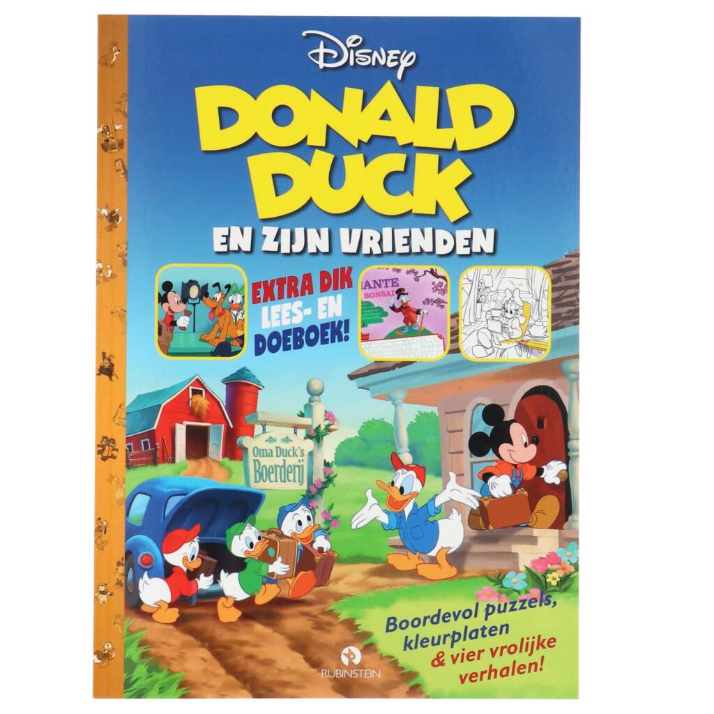 Disney Lees En Doekboek Donald Duck En Zijn Vrienden