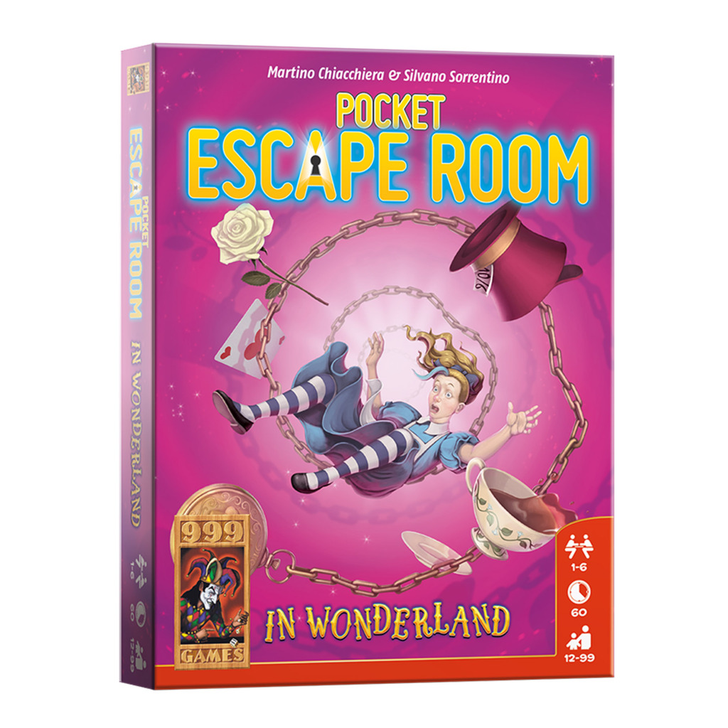 999 Games Pocket Escape Room In Wonderland