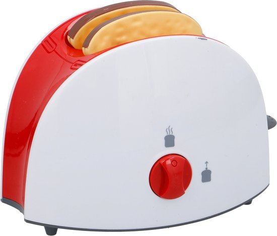 Eddy Toys Speelgoed Broodrooster Speelgoed Keukengerei Toaster afbeelding
