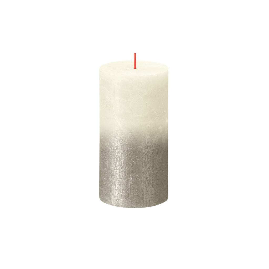 Bolsius Kaars 13x6,8 cm Fading Parel Champagne afbeelding