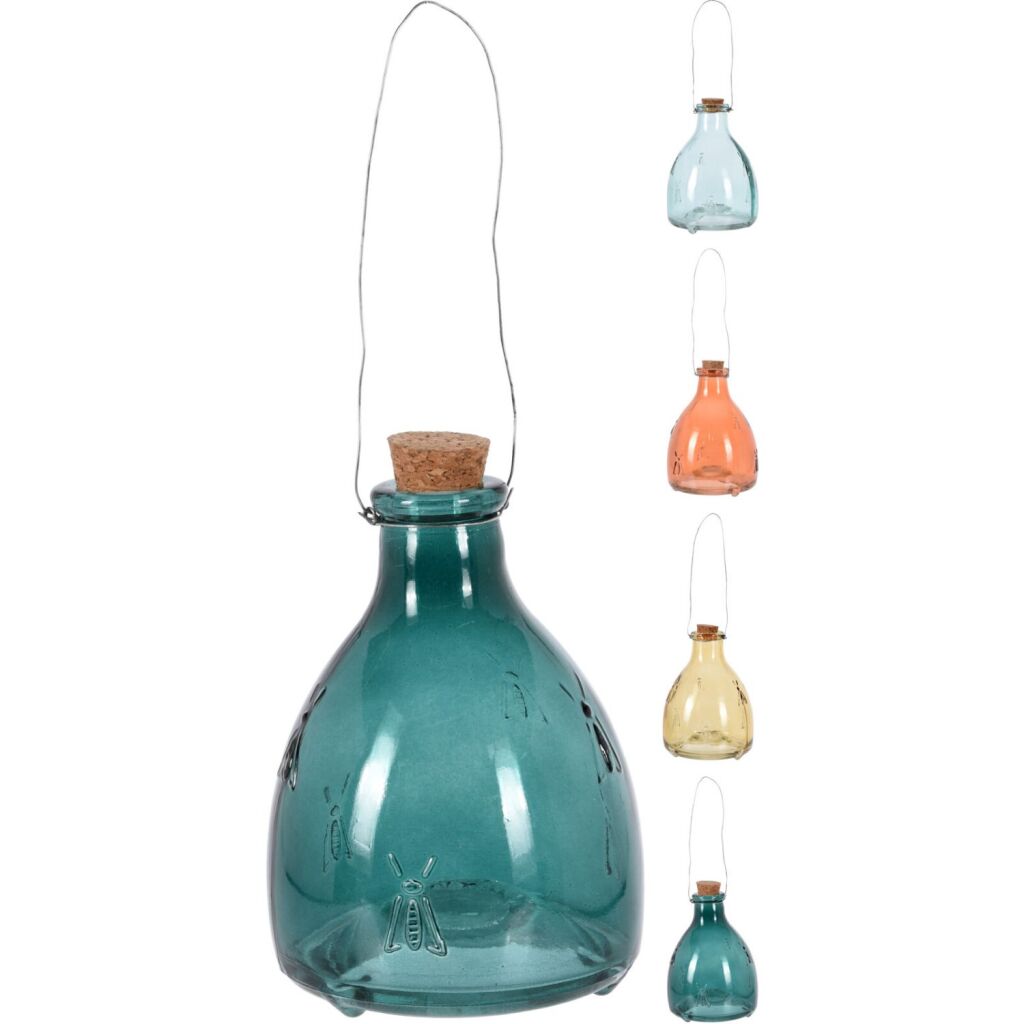 Pro Garden Wespenvanger Glas 13x9cm 4 Assorti afbeelding