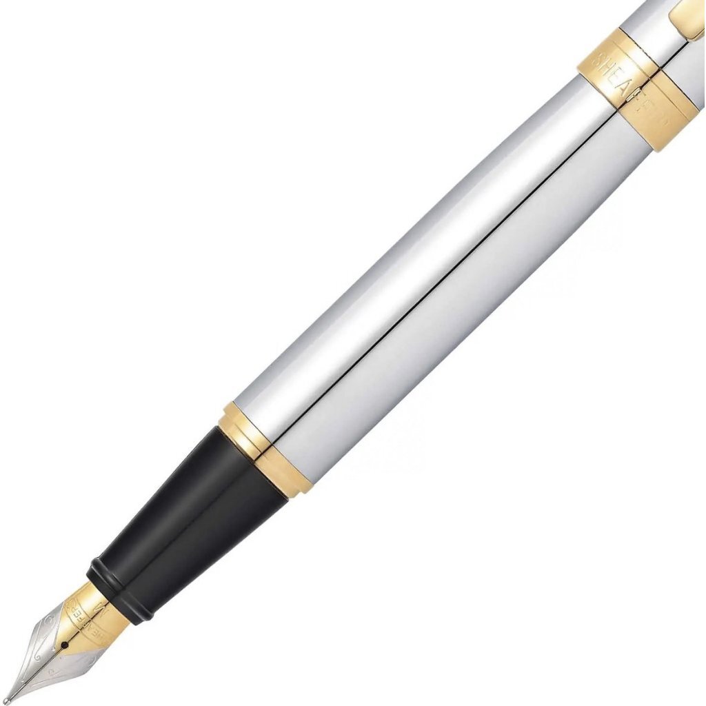 Vulpen SHEAFFER 300 E9342 M - Bright chrome gold tone