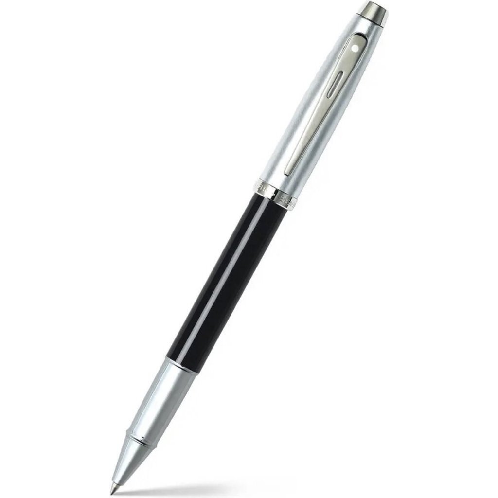 Rollerball SHEAFFER 100 E9313 - Glossy black barrelbrushed