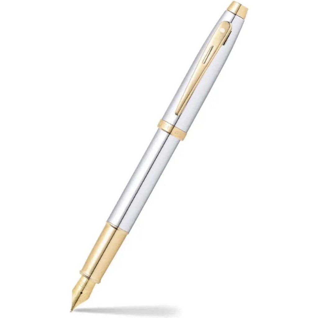 Vulpen SHEAFFER 100 E9340 M - Bright chrome gold tone