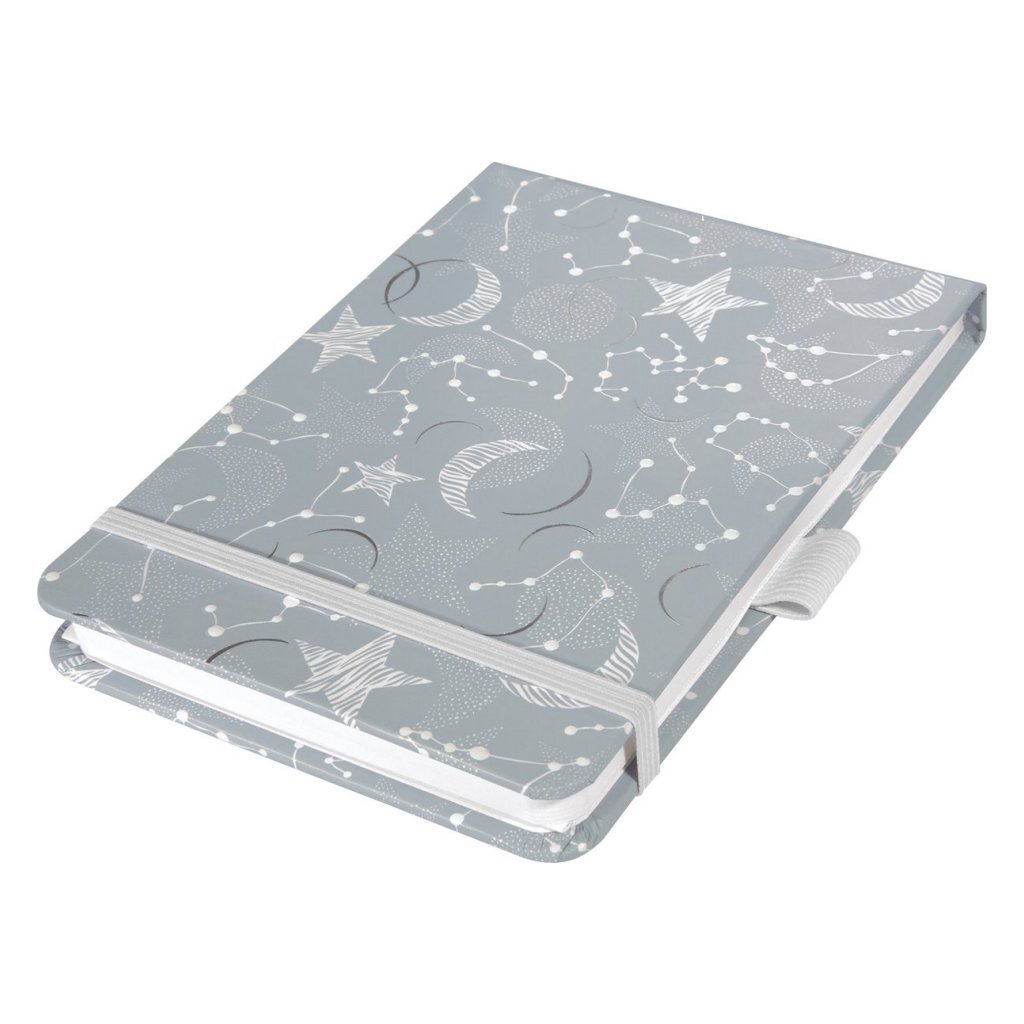 Sigel schetsblok - Jolie Beauty - A6 - Cosmic Fantasy Grey - blanco - 158 pagina's - SI-SY550