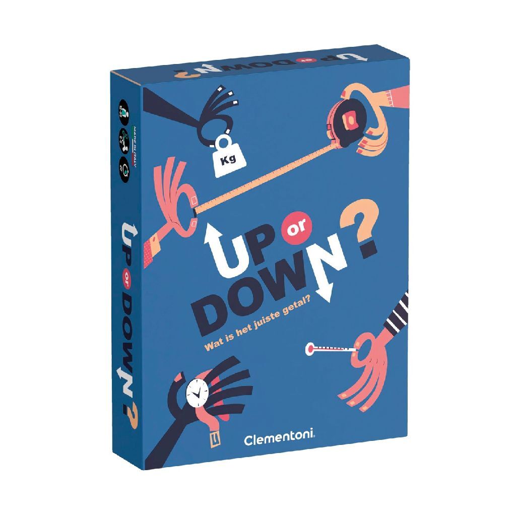 Clementoni - Board Game Up and down