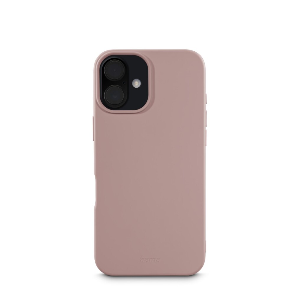 Hama Fantastic Feel Cover voor Apple iPhone 16 Roze