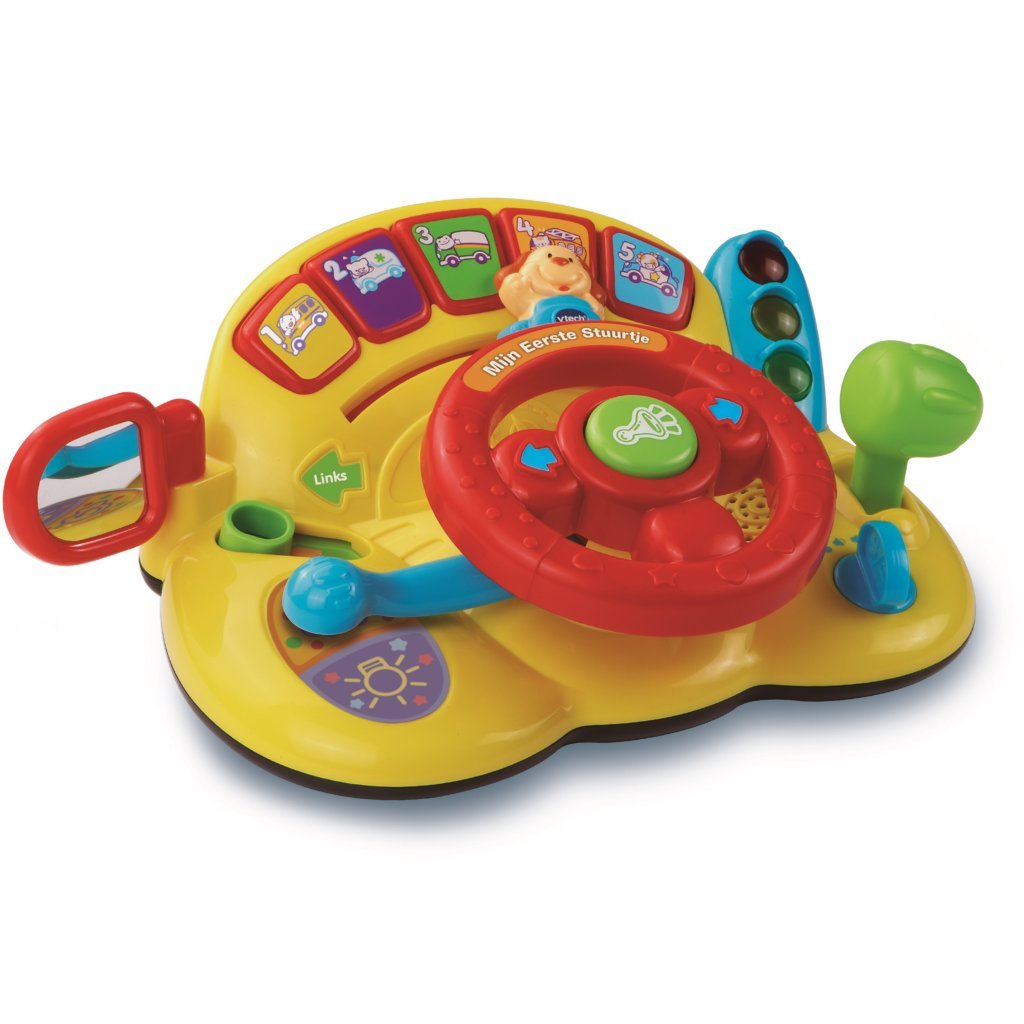 VTech Baby Mijn Eerste Stuurtje met Licht en Geluid afbeelding