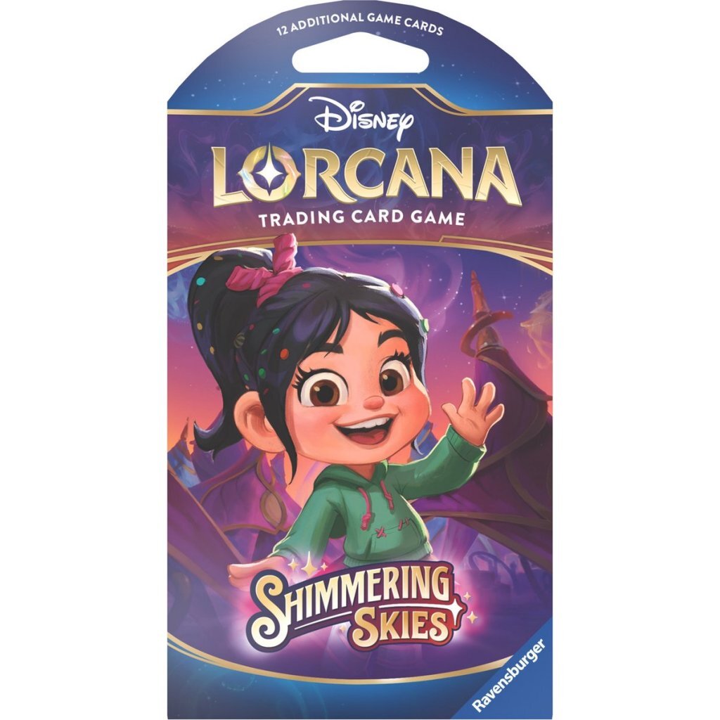 Ravensburger Disney Lorcana Shimmering Skies Booster Pack afbeelding