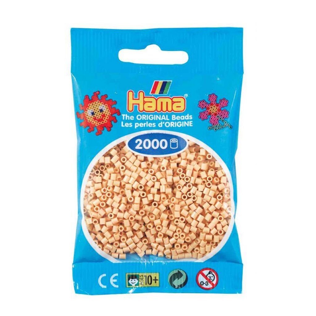 Hama Strijkkralen Mini 2000 Stuks Beige