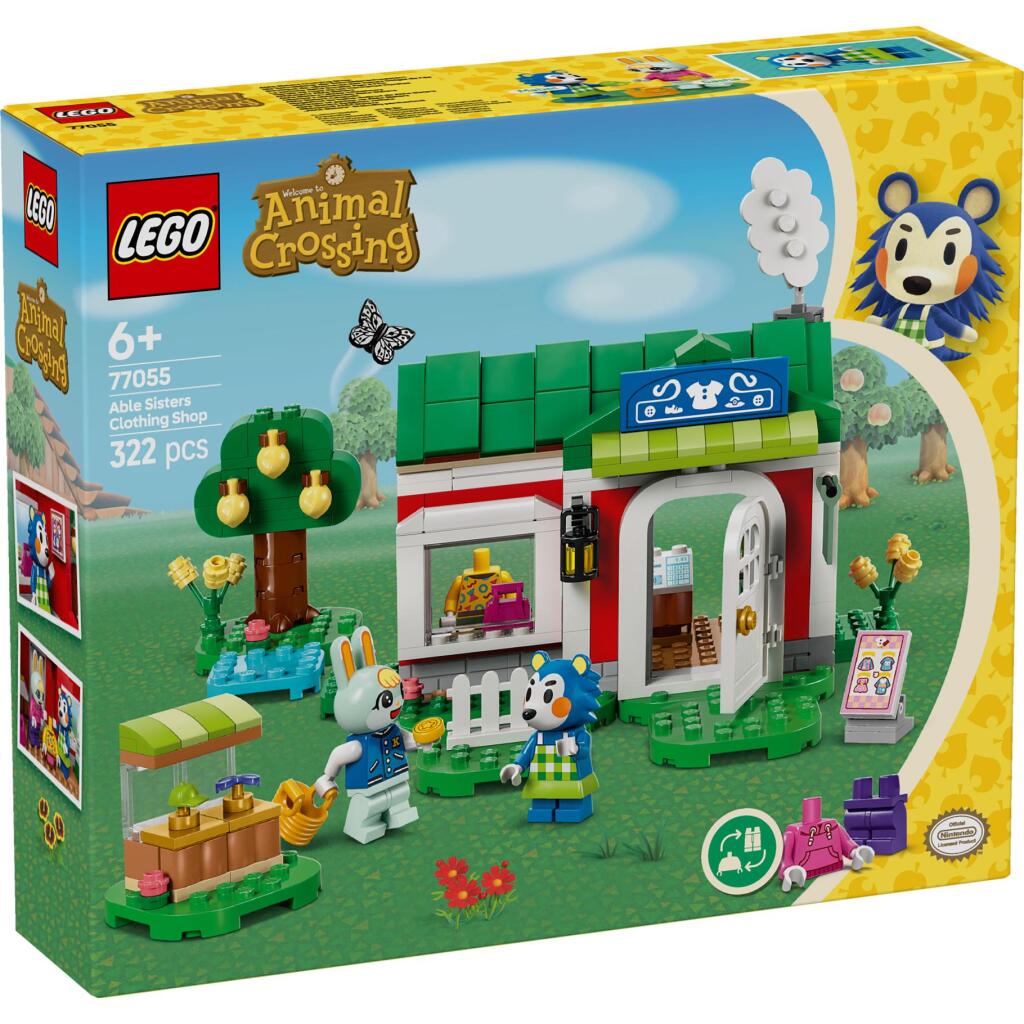 LEGO Animal Crossing Kleermakerij van de zusjes Able - 77055