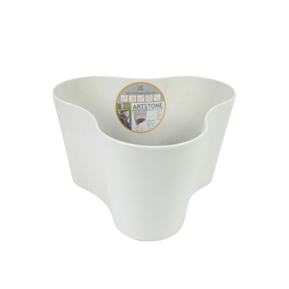 ArtStone Bloempot Claire 23x23x14 cm Wit afbeelding