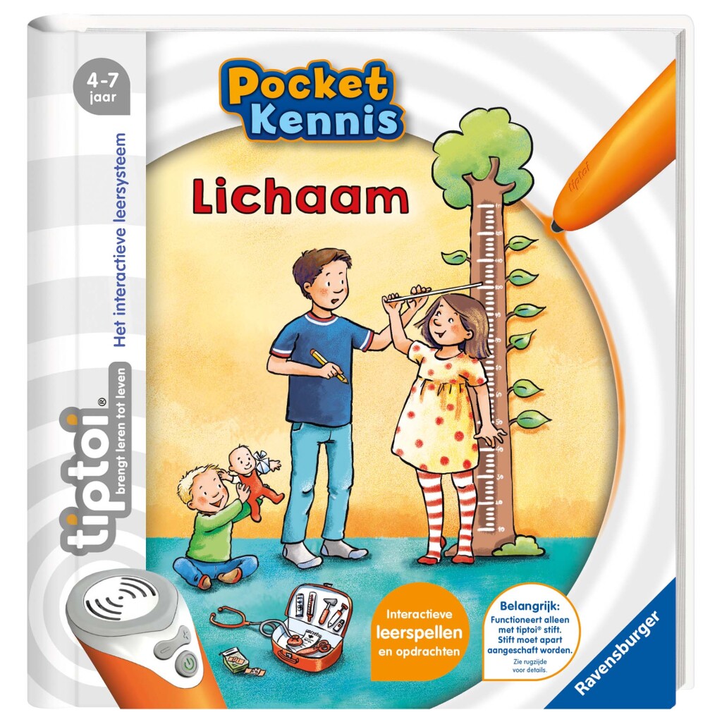 Tiptoi Pocket Kennis Lichaam afbeelding