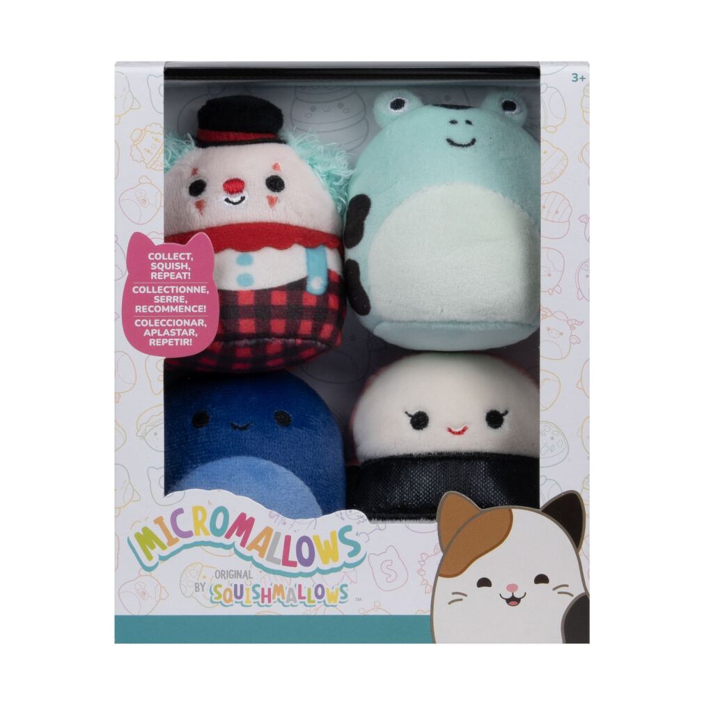 Squishmallows Micromallows 4 Stuks afbeelding