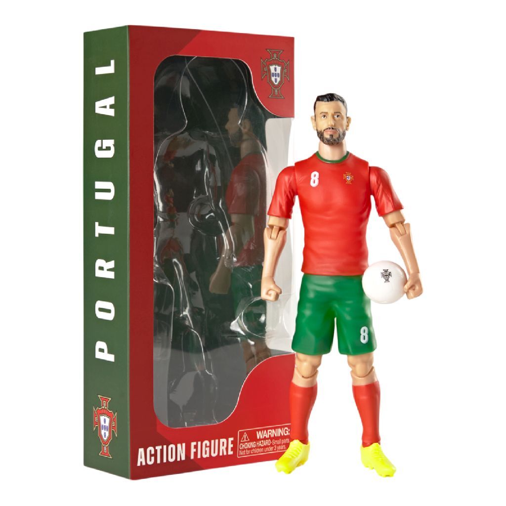 Voetbalfiguur Portugal Bruno Fernandes 20 cm afbeelding
