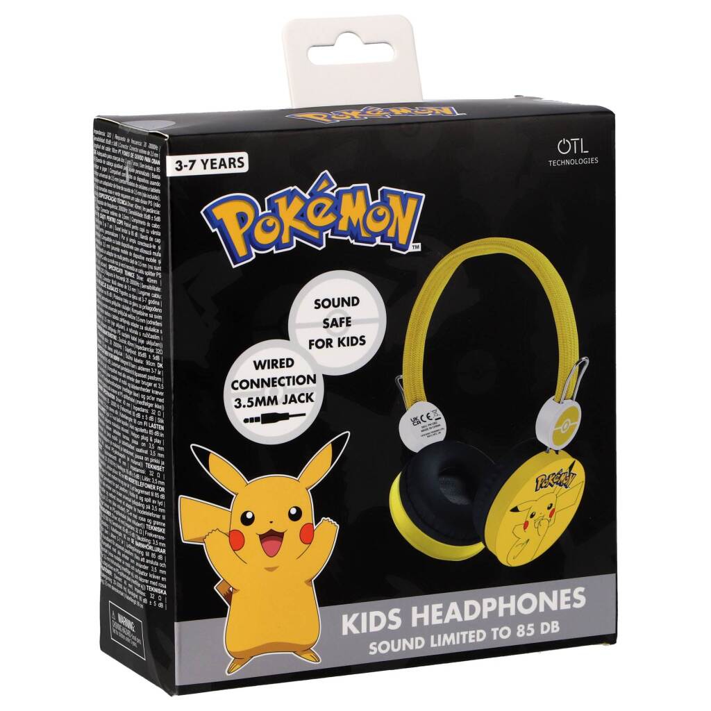 Pokémon Koptelefoon Geel afbeelding