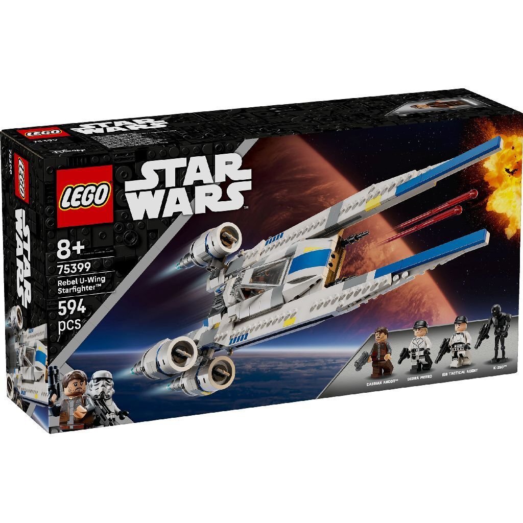 Lego Star Wars 75399 Cassian Andor en K-2SO afbeelding